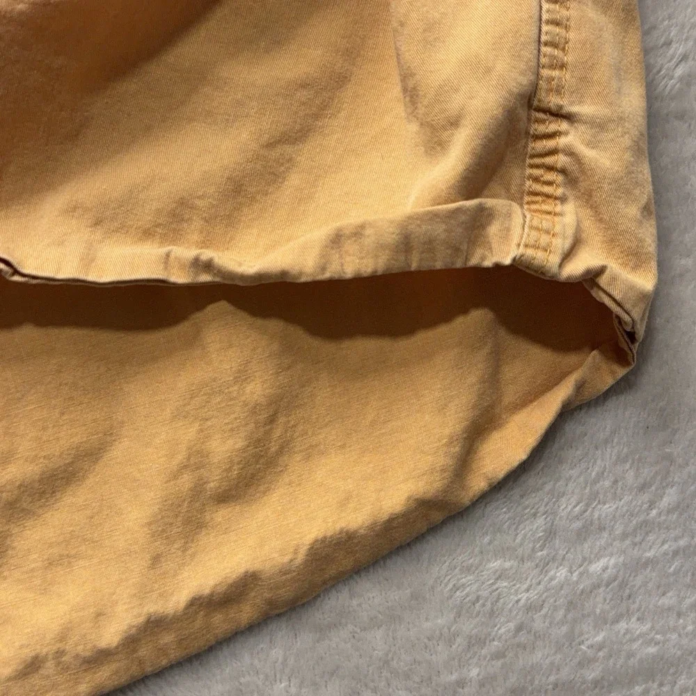 RedHead Men's XL Faded Yellow Short Sleeve Button Down Shirt Outdoors Utility - Picture 5 of 14